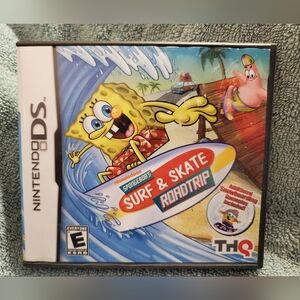 Spongebob's Surf and Skate Roadtrip Nintendo DS Game